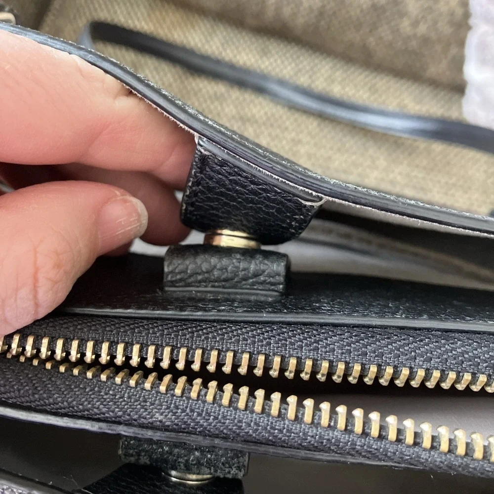 Kate Spade Darcy Large Crossbody Satchel Black Bag‎ **READ DESCRIPTION**